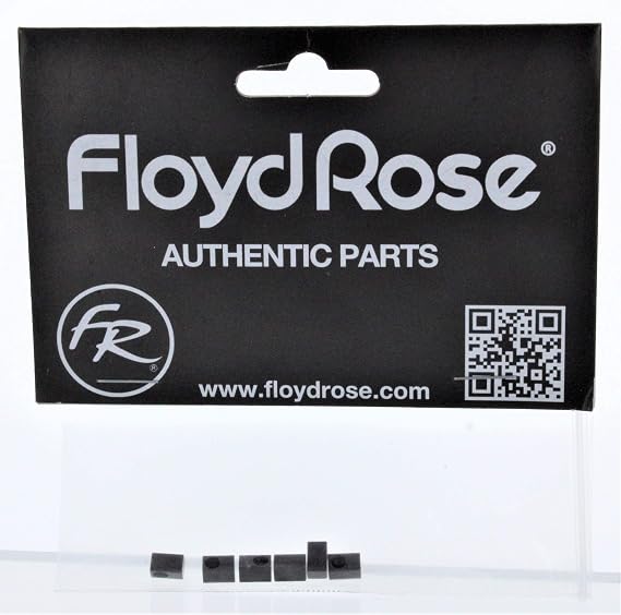 Floyd Rose String Lock Insert Block Black (set Of 6)