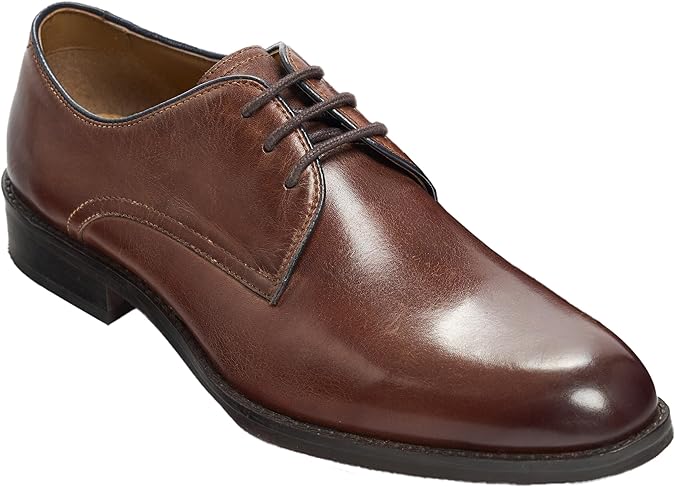 Mens Boys Genuine Leather Derby Shoes Wedding Lace Up Father & Son Dress Shoes