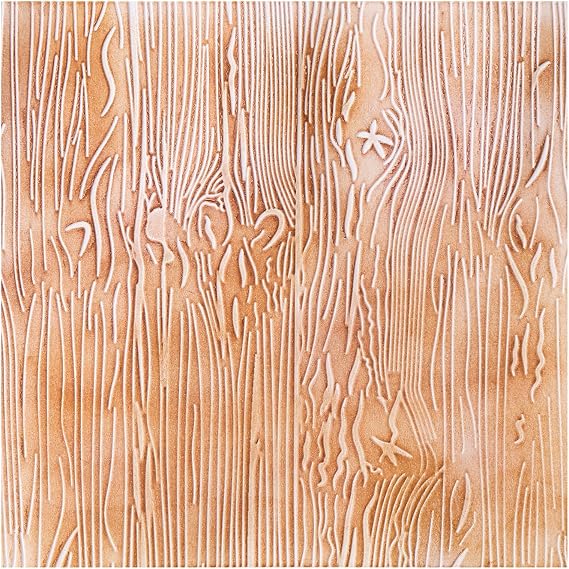 Briartw 3D Embossing Folder for Paper Crafting - Deep Texture Design, Compatible with Die Cutting Machines, Ideal for Cardstock (250gsm),Scrapbooking and Paper Craft,5.9x5.9 Inch