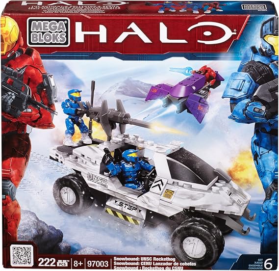 Mega Bloks Halo Snowbound UNSC Rockethog