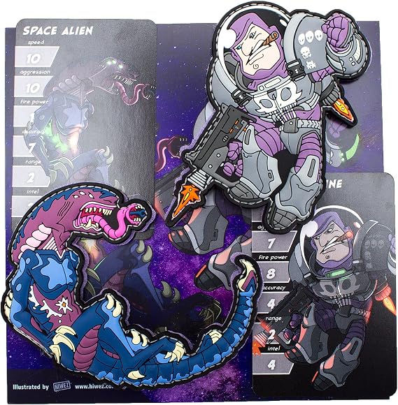 TACOPSGEAR Space Force Marine vs. Alien Patch by HIWEZ (Alien)