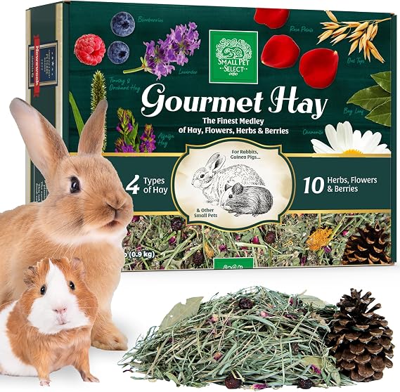 Small Pet Select Gourmet Hay Treat, Flowers & Herbs, Rabbits, 2 lb
