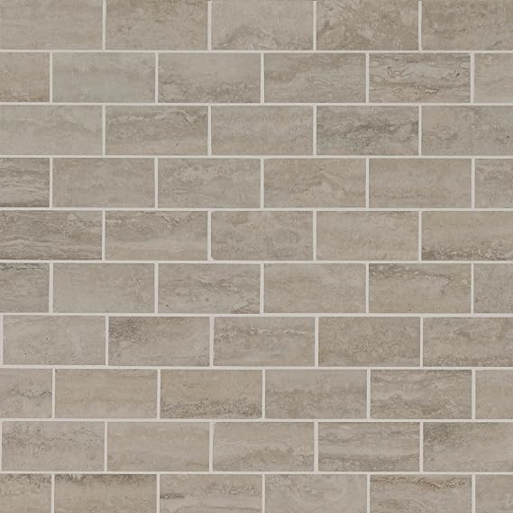MSI Veneto White 12in. x 12in. Polished Porcelain Mosaic Tile Wall