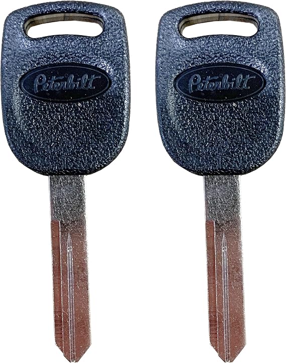 Peterbilt (520050BLANK) Pair of Blank Peterbilt Logo Keys