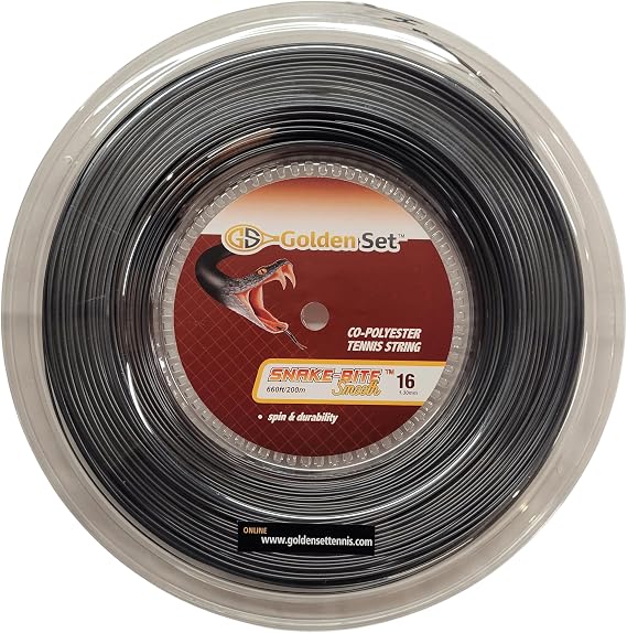 Snake Bite Smooth Polyester Tennis String